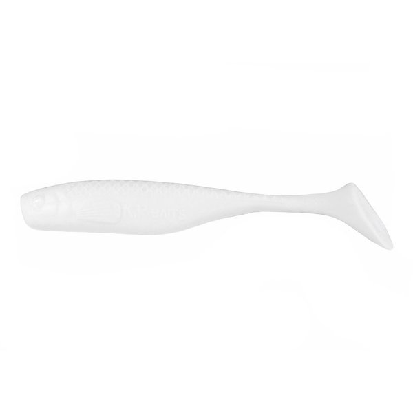 K.P. Baits Lazy Shad 3" White (7,5cm)