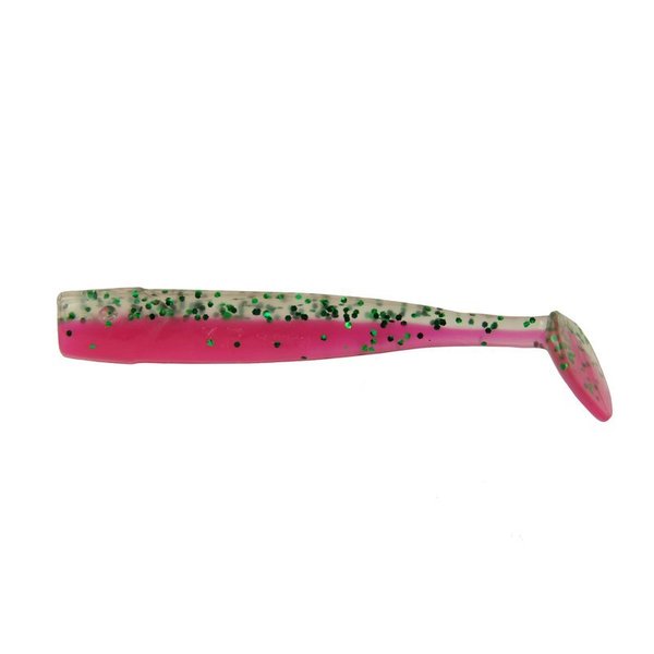 K.P. Baits Slim Shad 3" Pink Green (7,5cm)