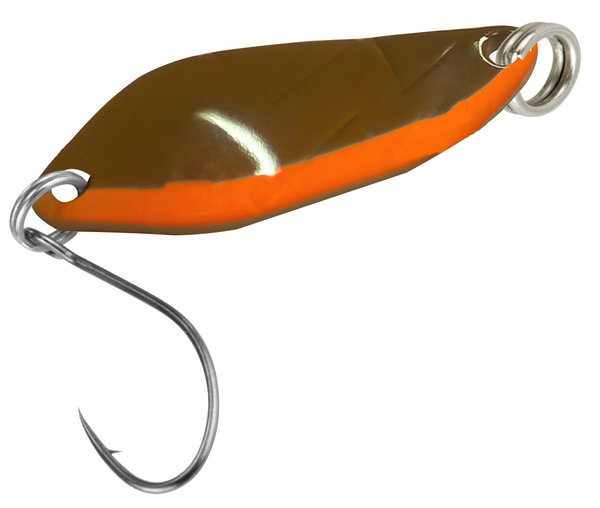 FTM Spoon Strike 2,1gr. braun/orange Glitter (2,6cm)