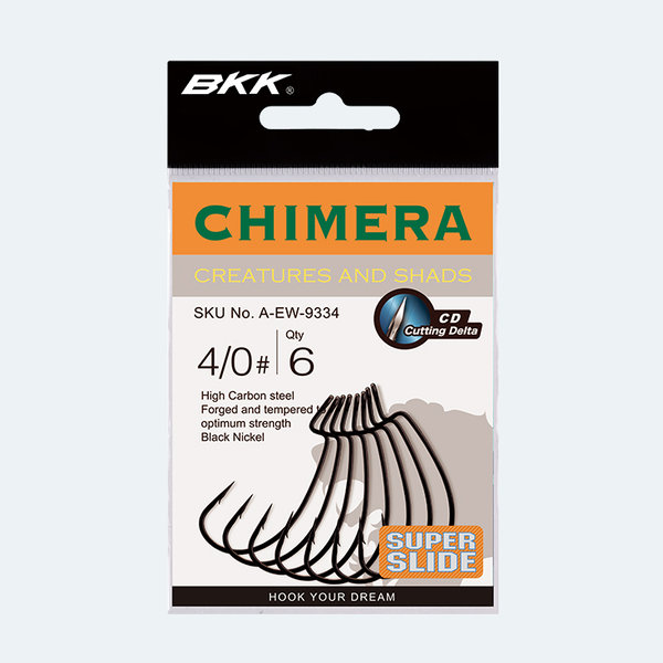BKK Chimera Worm Hook # 4/0