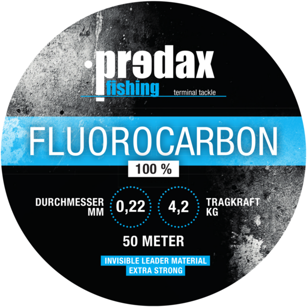 Predax Fluorocarbon Vorfachschnur 0,22mm 4,2kg 50m Spule