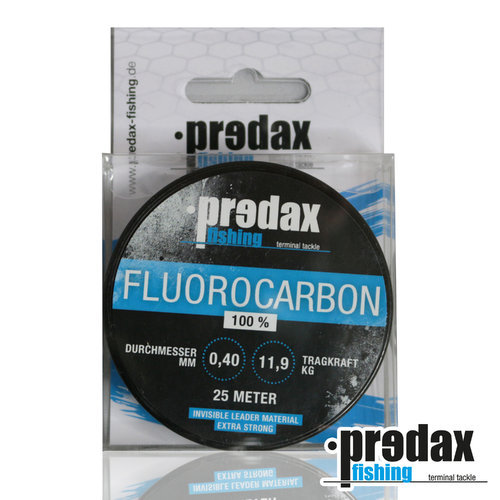 Predax Fluorocarbon Vorfachschnur 0,40mm 11,9kg 25m Spule